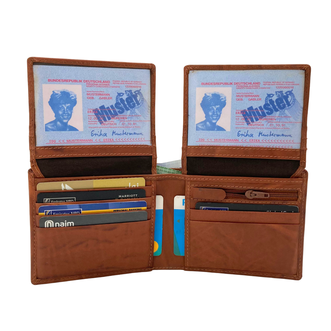 Shield Collection Bifold RFID Wallet # 1244S