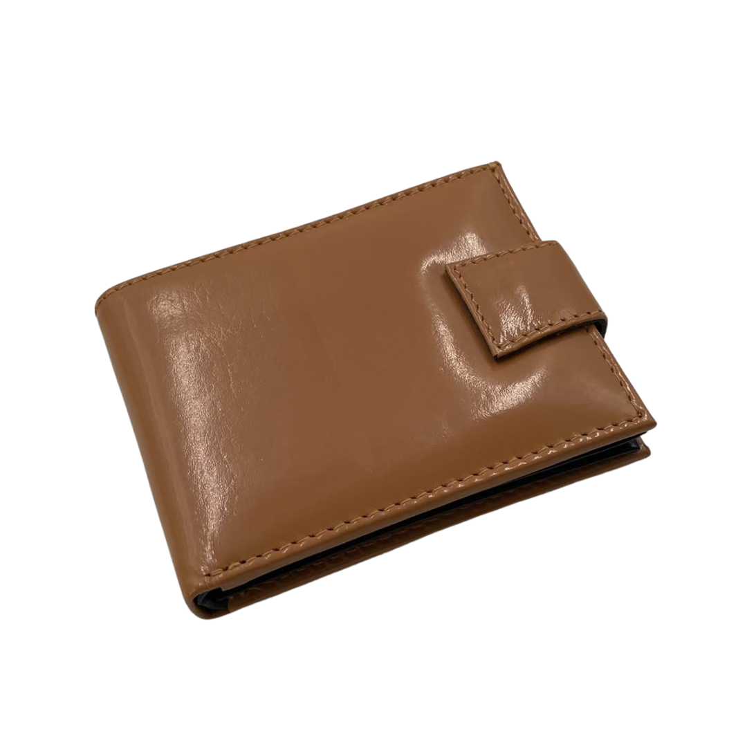 Classic Men's Waterproof Bifold Leather Wallet with Flip ID Window #1729 L