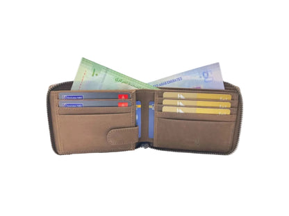 VIP Vintage Men's Fullzip Wallet # RFID 1013Z