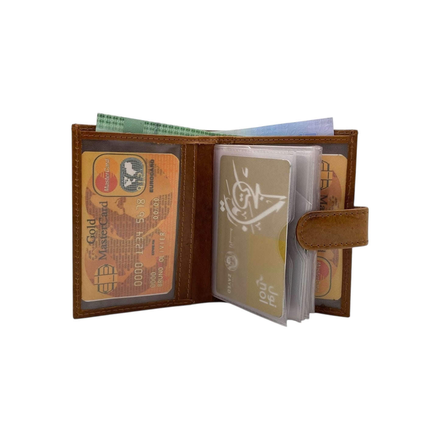 Card Case Small Size Wallet 20 Card Album Loop Lock # 1865ML