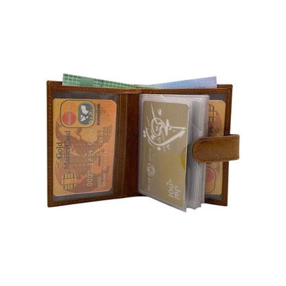 Card Case Small Size Wallet 20 Card Album Loop Lock # 1865ML