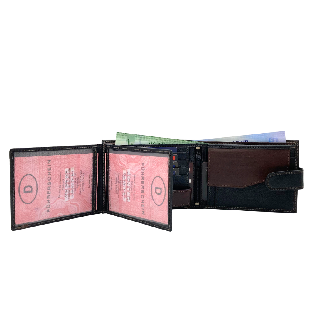 Shield Collection Bi-Fold RFID Wallet # 2019 CL