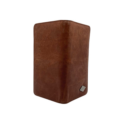 Vintage Premium Leather Family Passport Wallet # 1672Z