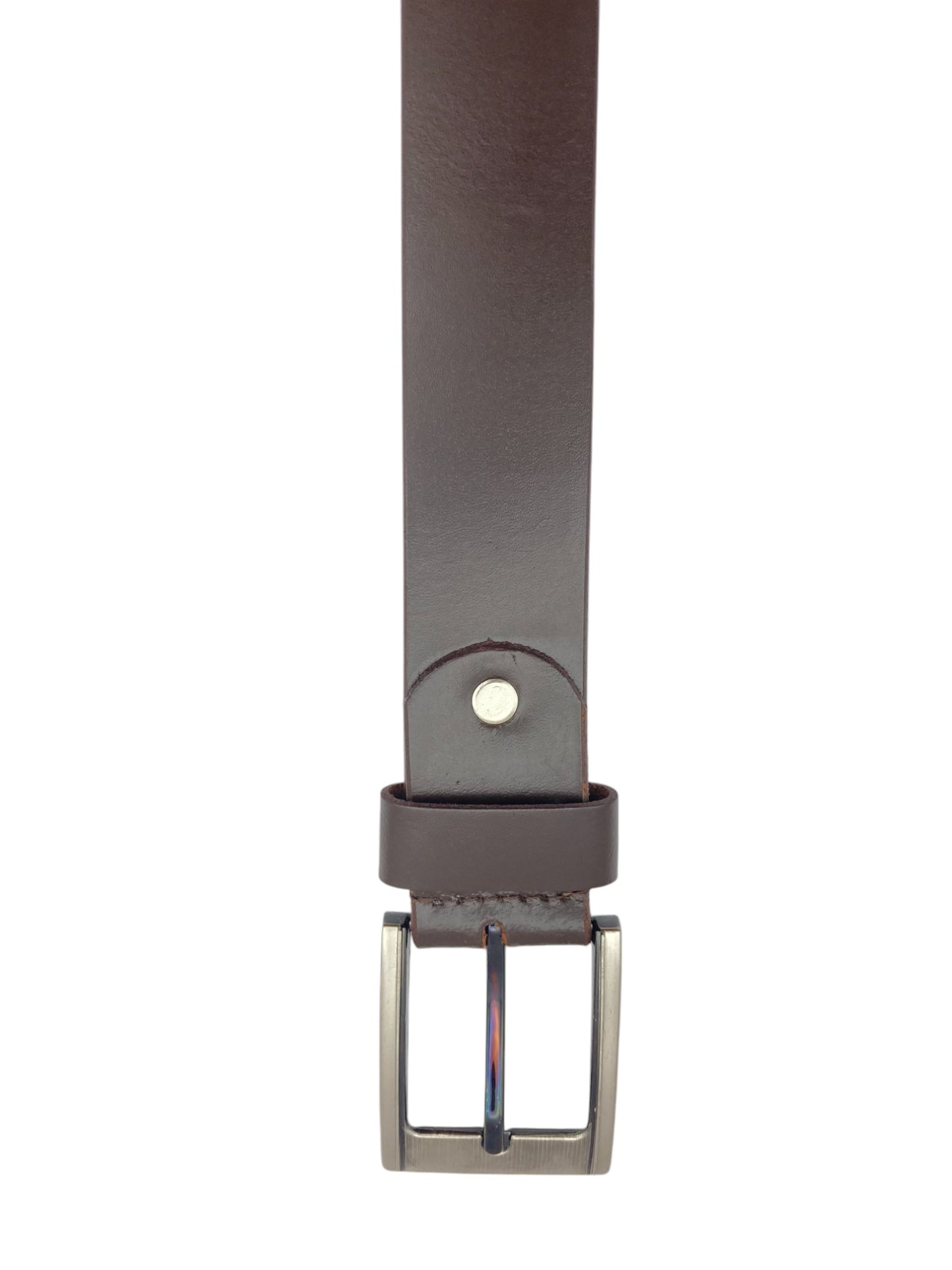 Extra Long Mens Leather Belt 35mm Timber