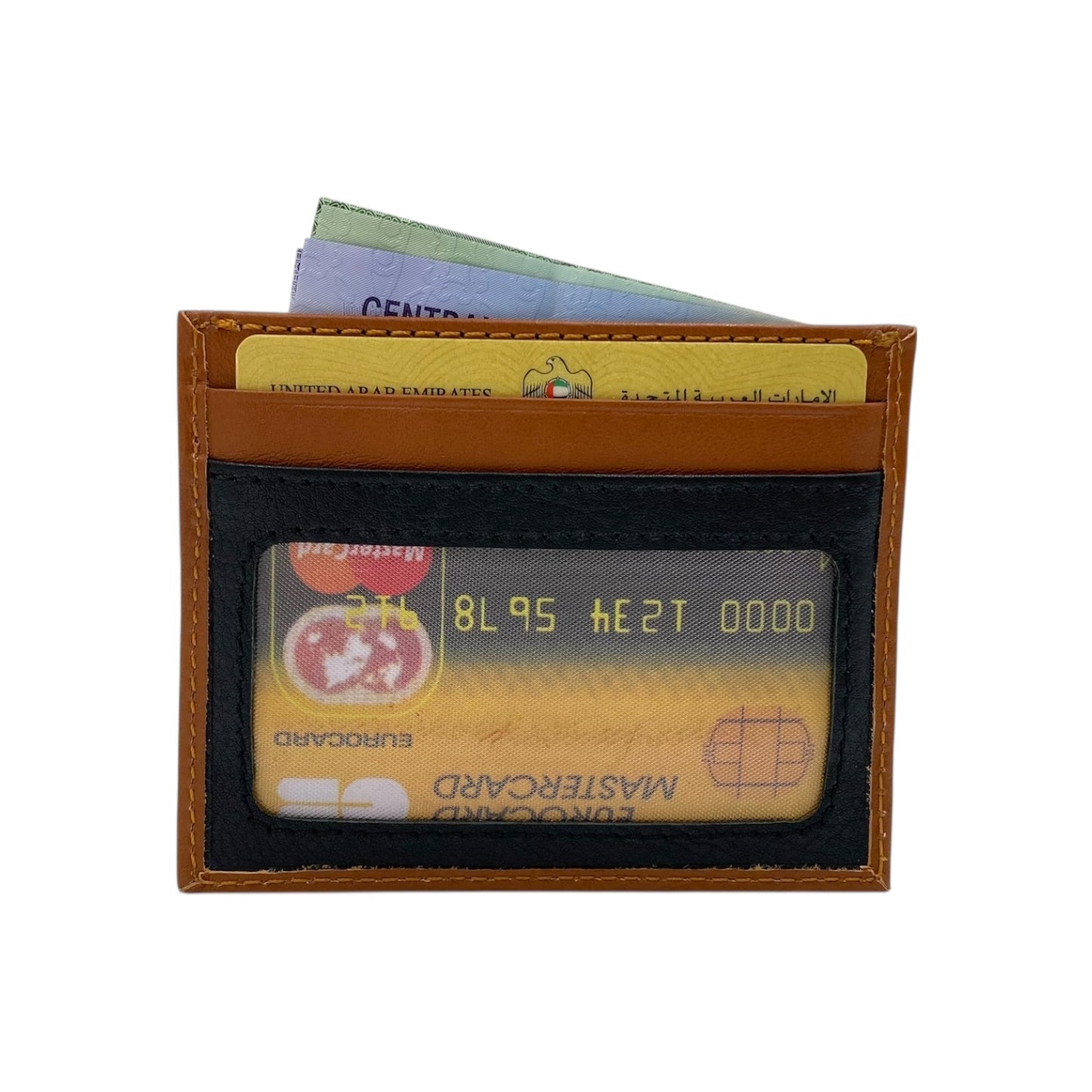 Super Slim Genuine Leather Card Wallet # 1066/3 PHOTO