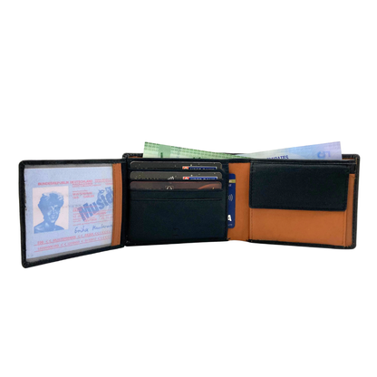 Shield Collection Bi-Fold RFID Wallet # 4022C