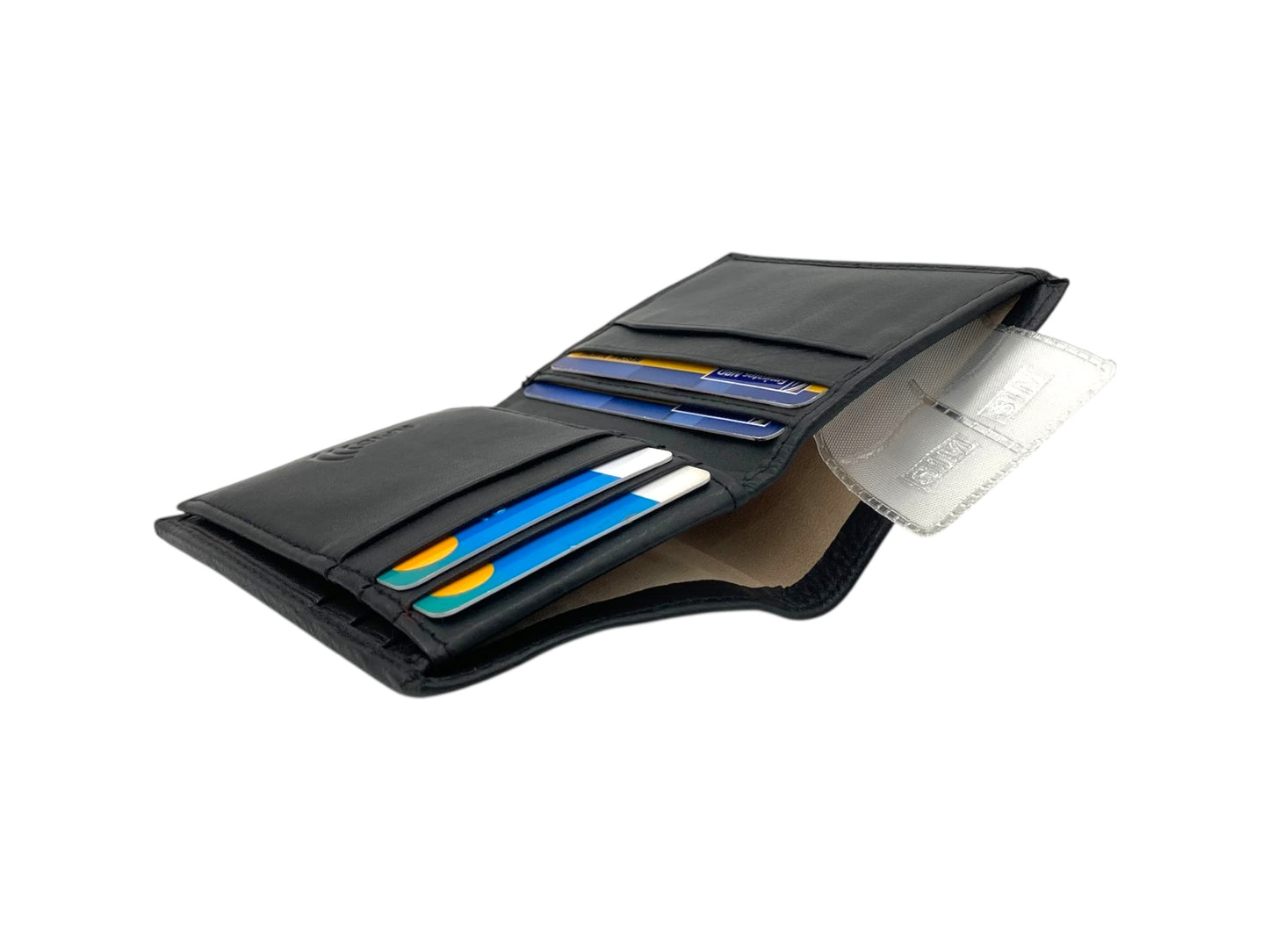 Small Bifold Cards Wallet # RFID 4017 ELASTIC