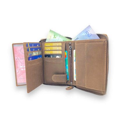 VIP Vintage Men's Fullzip Wallet # RFID 618CZ