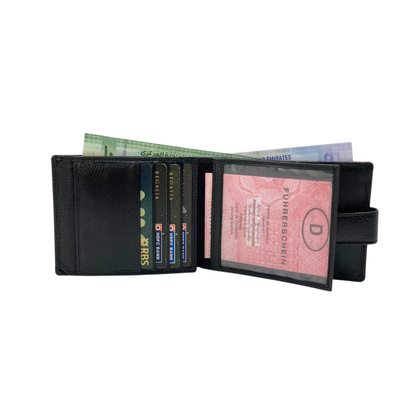 Pebble Texture 8 Card Billfold Wallet # 1888L