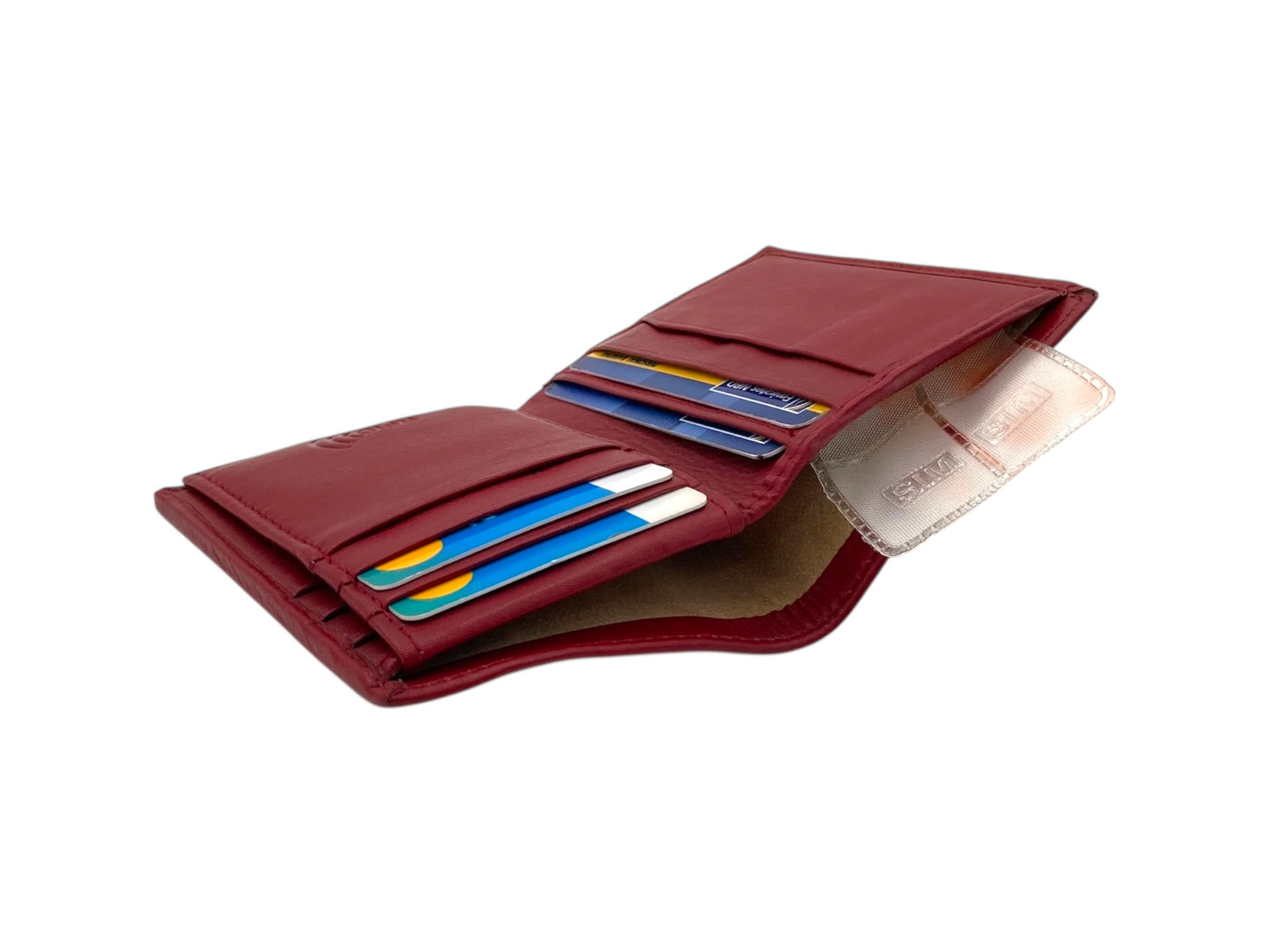 Small Bifold Cards Wallet # RFID 4017 ELASTIC