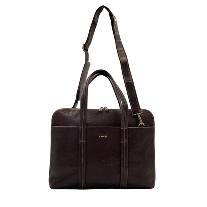 Expandable Leather Laptop Organiser Premium  # 2920