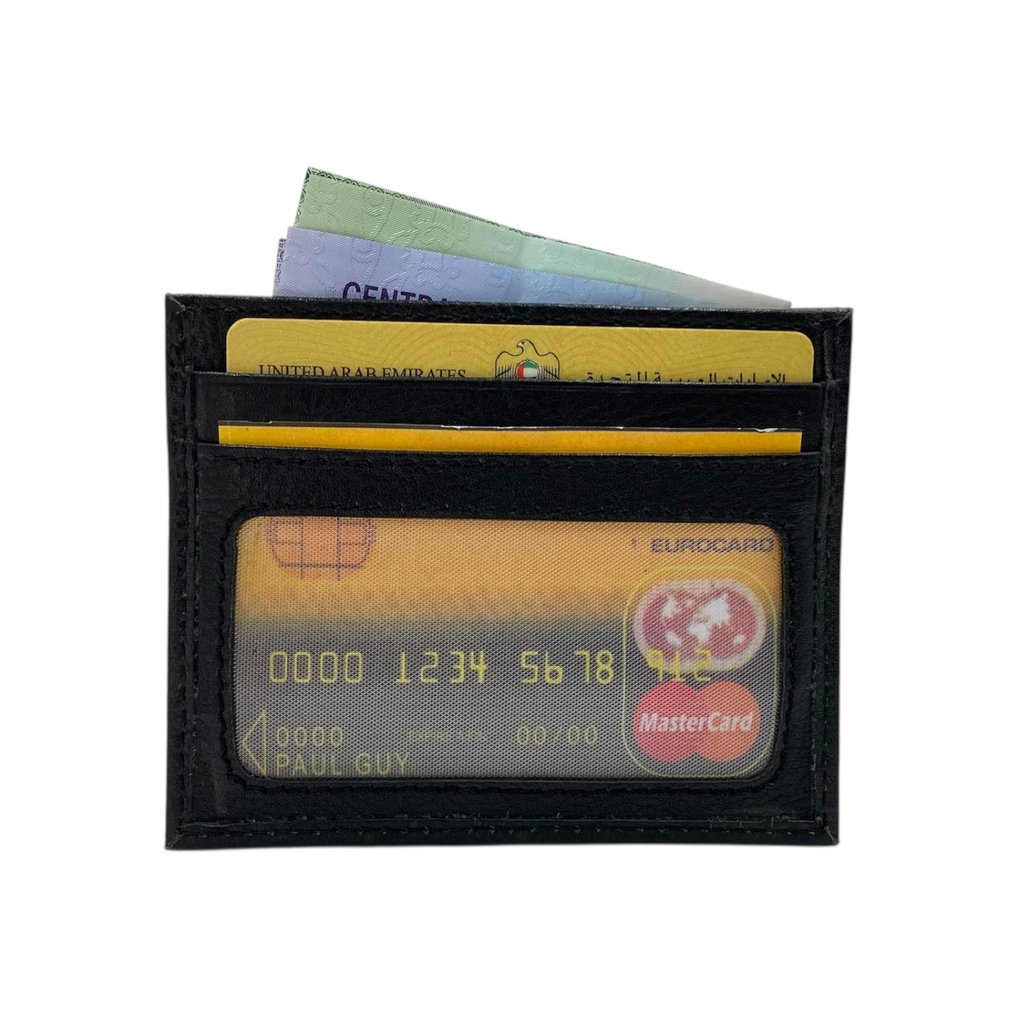 Super Slim Genuine Leather Card Wallet # 1066/3 PHOTO