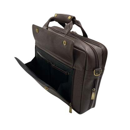 Expandable Leather Laptop Organiser Premium  # 2819