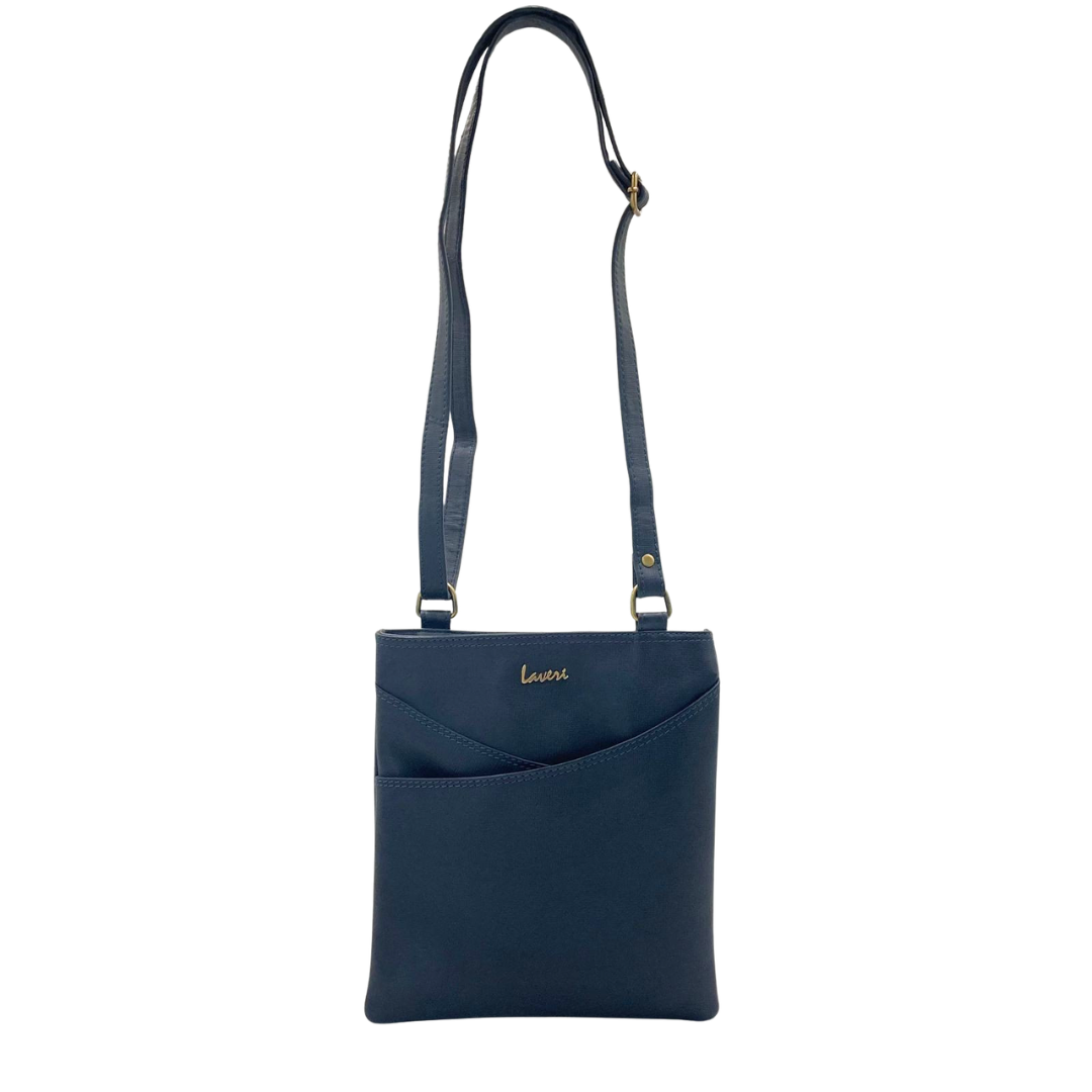 Leather Crossbody/Messenger Bag # 2862