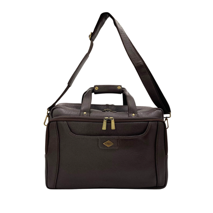 Expandable Leather Laptop Organiser Premium  # 2818