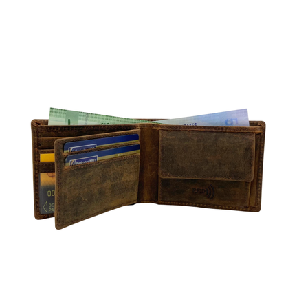 Classic Hunter Vintage Bi-Fold Wallet # 1116C