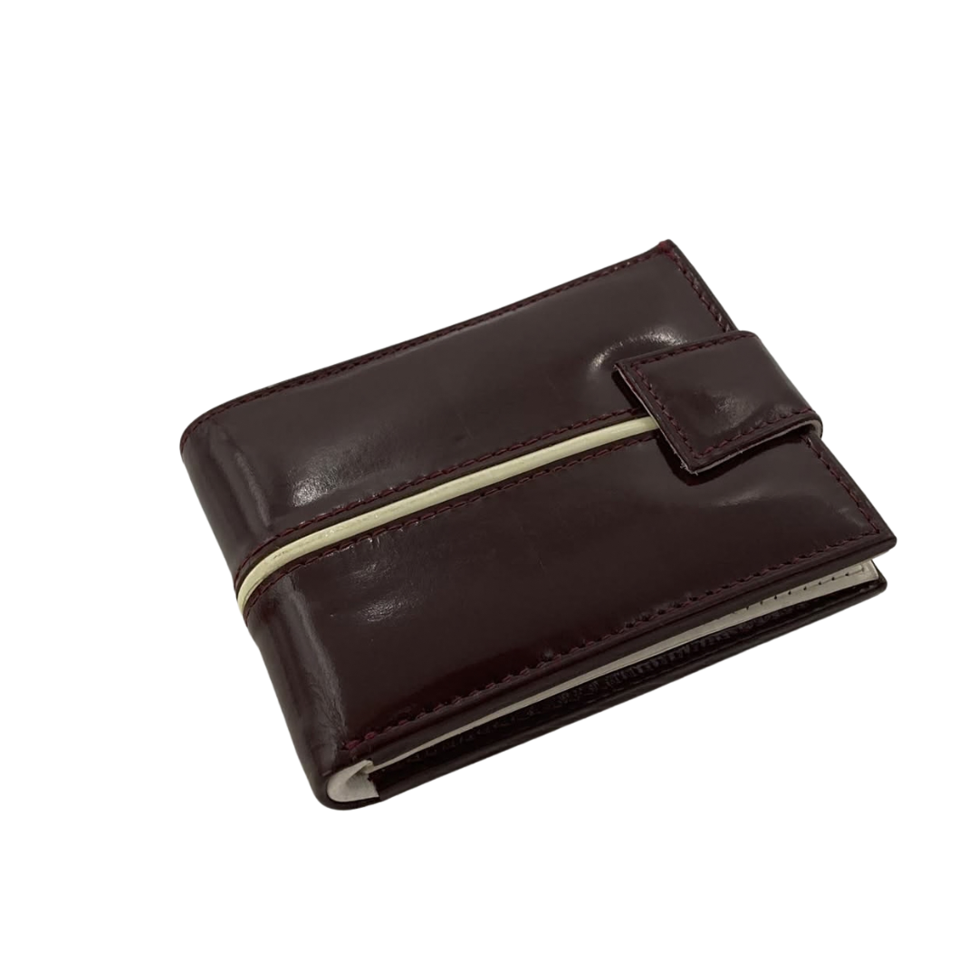 Classic Men's Waterproof Bifold Leather Wallet with Flip ID Window #1729 L (C.L.)