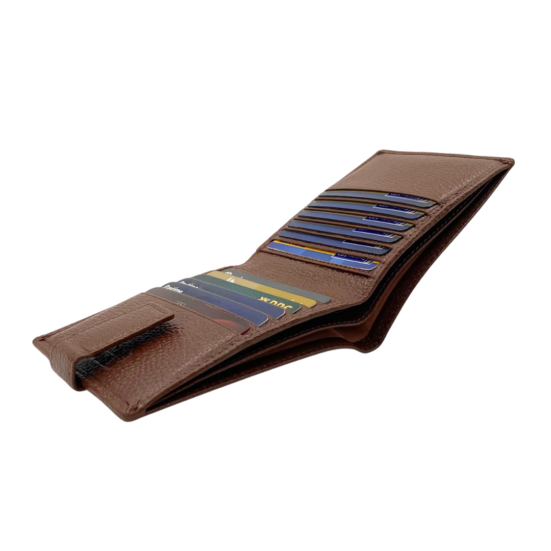 Pebble Texture 8 Card Billfold Wallet # 797L