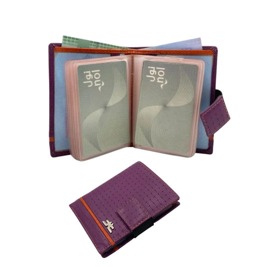 Compact Multiple Cards  & Cash Wallet # 1865NM [EL.LOOP]