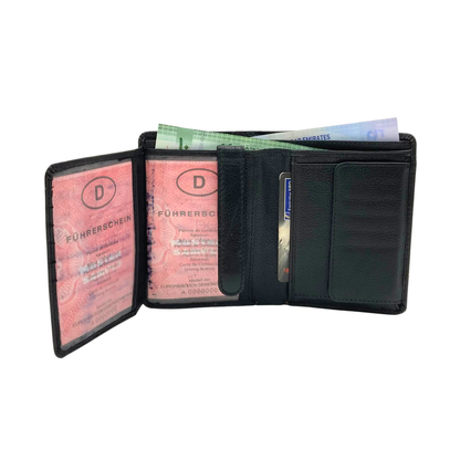 Standing Mens Collection Bi-Fold Wallet # 1501B