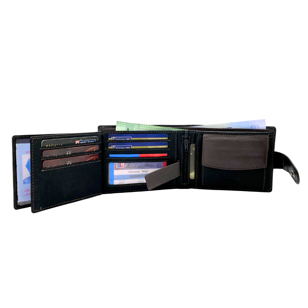 Shield Collection Bifold RFID Wallet # 1644 EL.LOOP