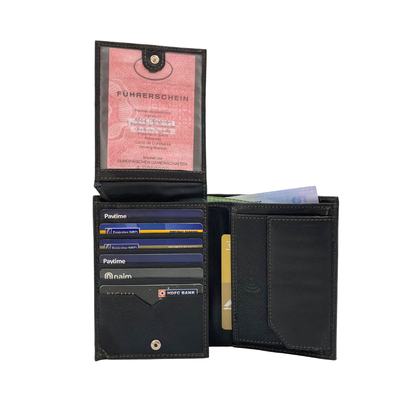 Shield Collection Bi-Fold RFID Wallet # 1444C