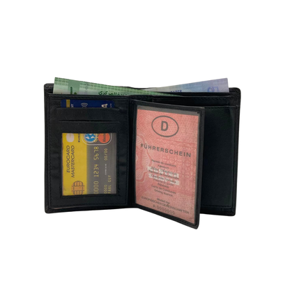 Standing Mens Collection Bi-Fold Wallet # 1880C