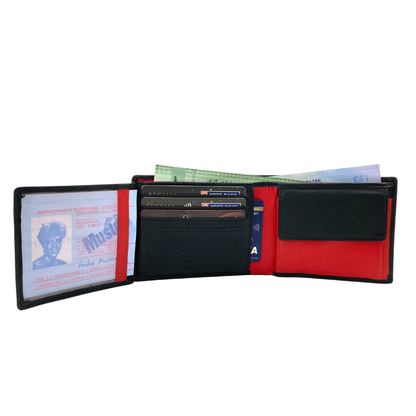 Shield Collection Bi-Fold RFID Wallet # 4022C