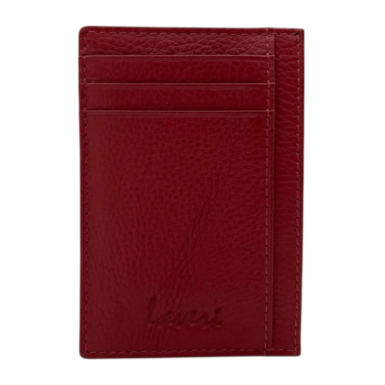 Super Slim Soft Genuine Leather Card Holder, Mini Credit Card Wallet # 1598N PHOTO