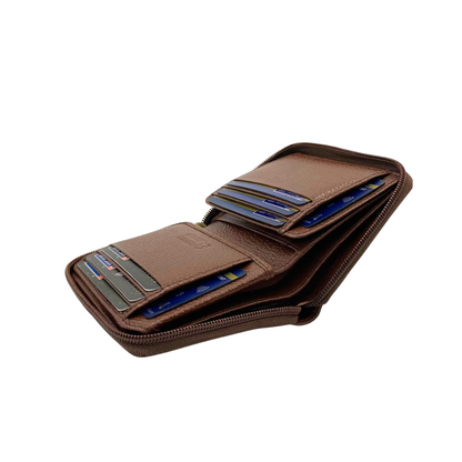 Pebble Texture 8 Card Billfold Wallet # 4101Z