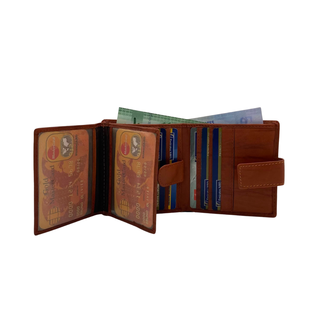 Standing Mens Collection Bi-Fold Wallet # 664NL