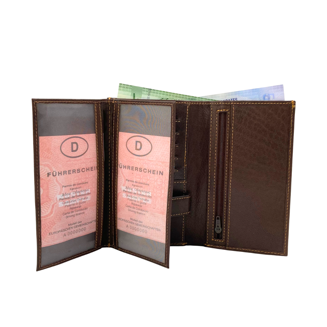 Shield Collection Bi-Fold RFID Wallet # 4102