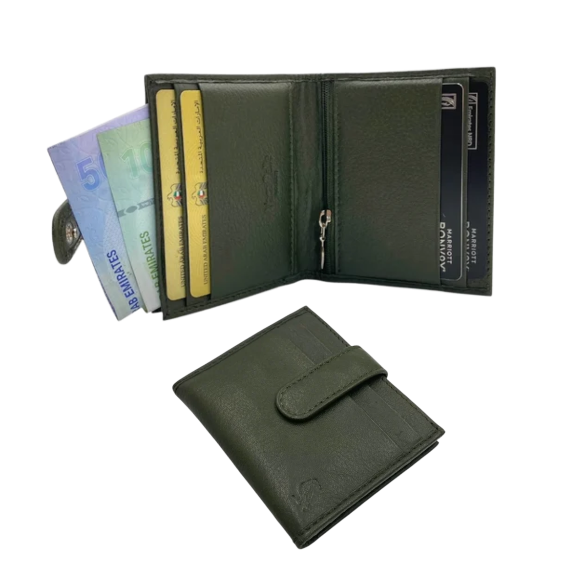 Card Case & Cash Wallet Compact Size 09 Card Space # 4029BN_VP