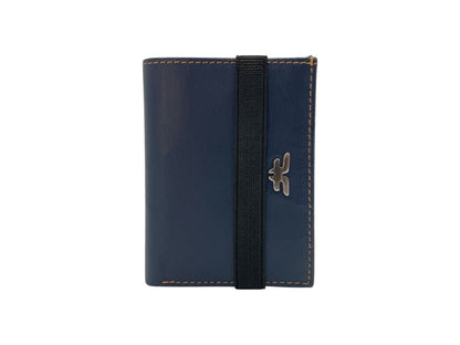 Small Bifold Cards Wallet # RFID 4018 Elastic