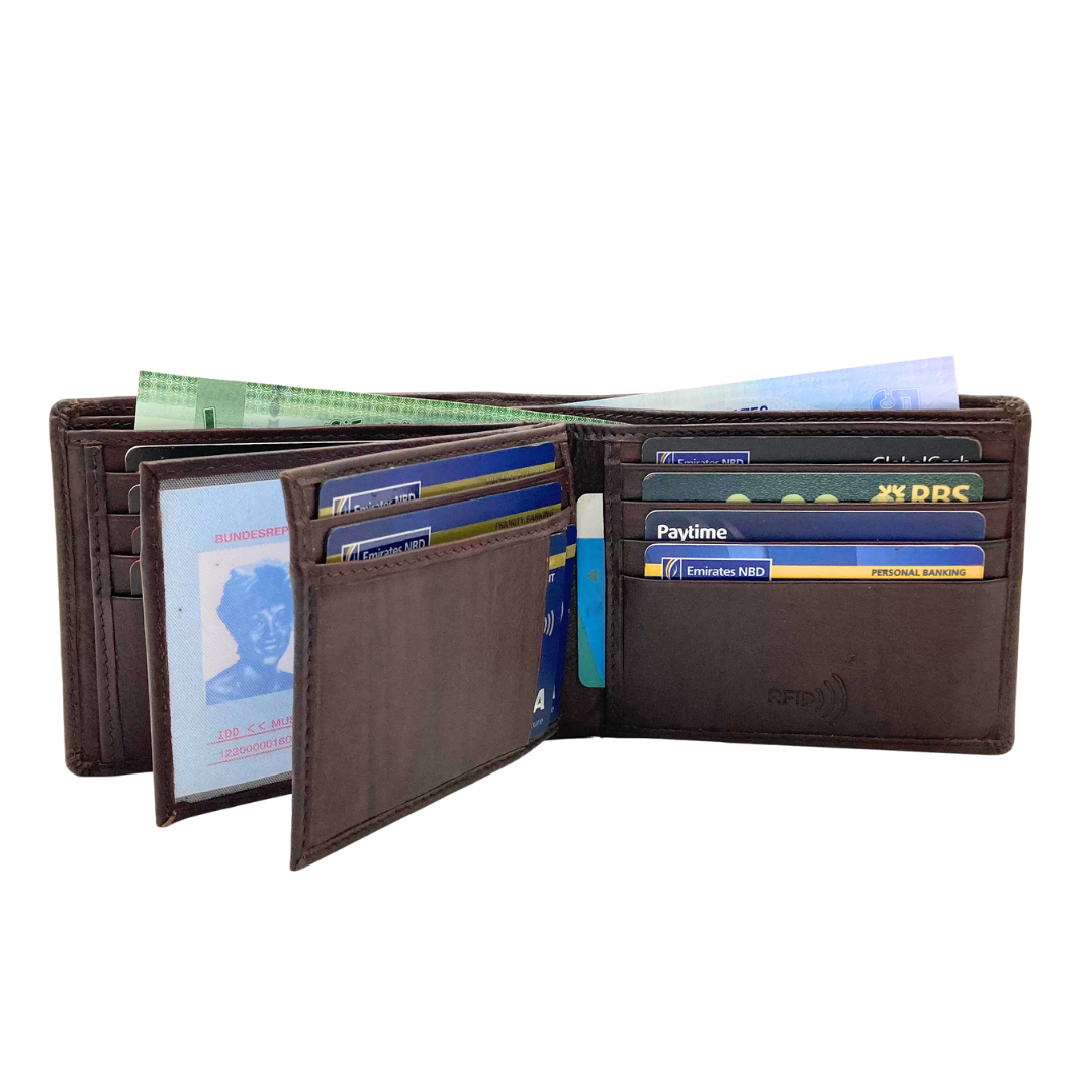 Shield Collection Bifold RFID Wallet # 1406A