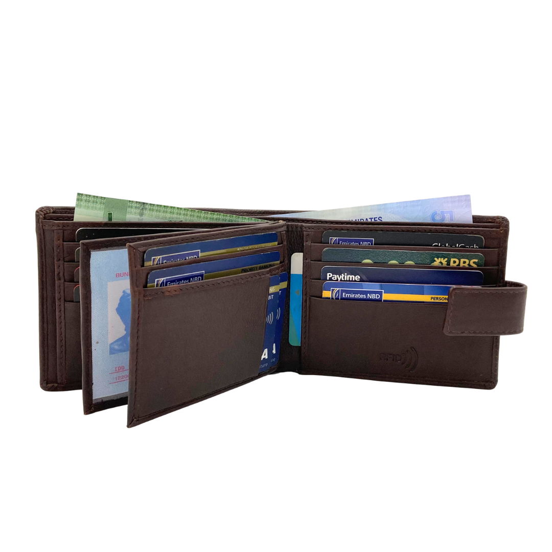 Shield Collection Bifold RFID Wallet # 1406AL