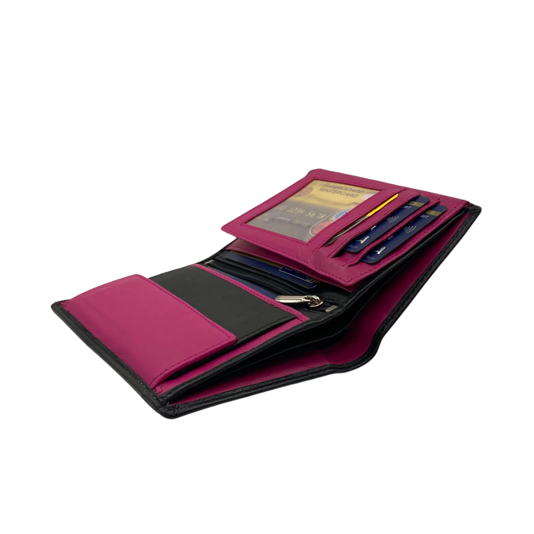 Standing Mens Collection Bi-Fold Wallet # 4020