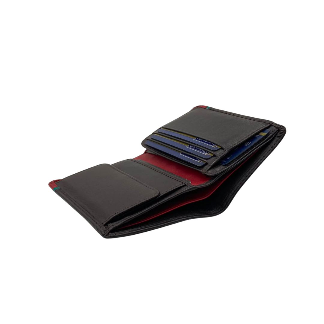 Standing Mens Collection Bi-Fold Wallet # 4101