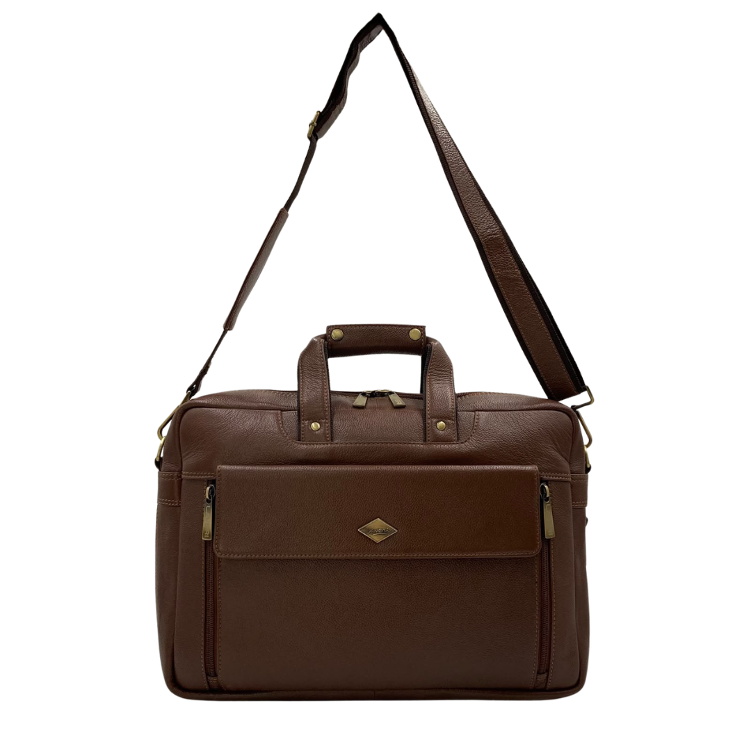 Expandable Leather Laptop Organiser Premium  # 2819