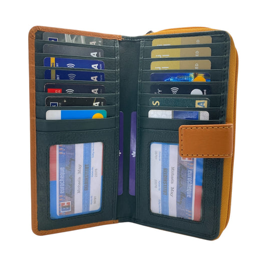 Women's Multipurpose Leather Wallet  # 4651