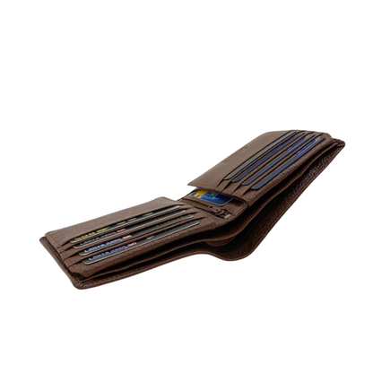 Pebble Texture 8 Card Billfold Wallet # 1244NL