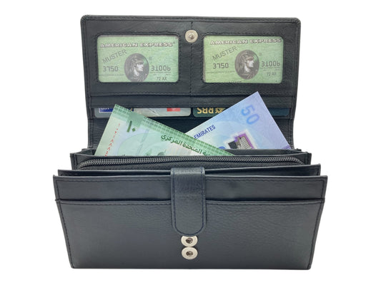 Women's Multipurpose Leather Wallet # 1252B