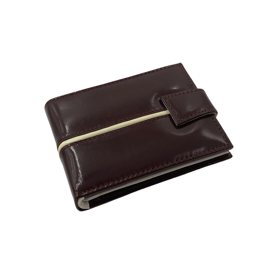 Classic Men's Waterproof Bifold Leather Wallet with Flip ID Window # 892L (C.L.)