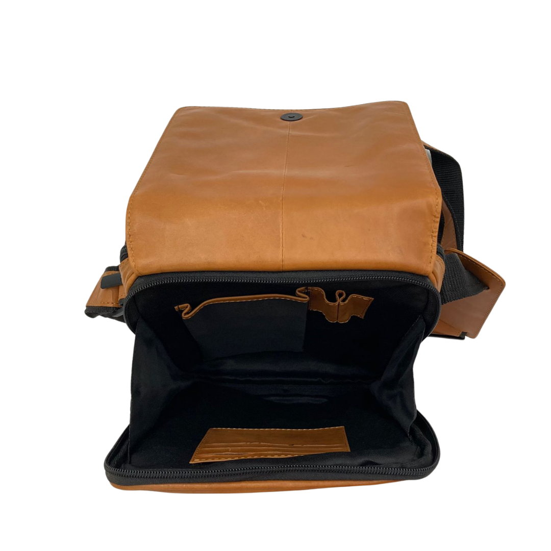 Musk Leather Crossbody/Messenger Bag #2353