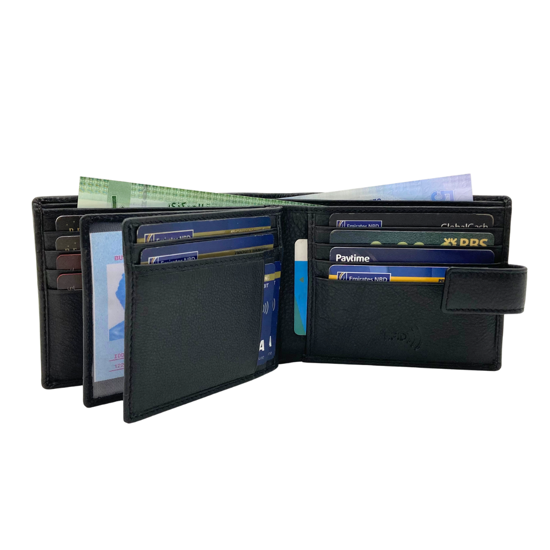 Shield Collection Bifold RFID Wallet # 1406AL