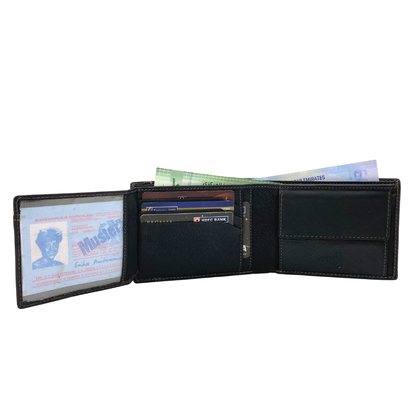 Shield Collection Bi-Fold RFID Wallet # 4405C
