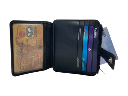 Card Case & Cash Wallet Compact Size 12 Card Space # 4029SN
