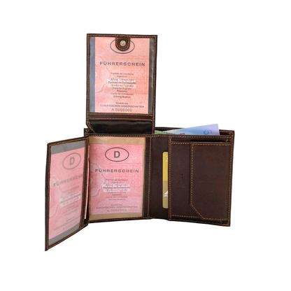 Shield Collection Bi-Fold RFID Wallet # 1444C