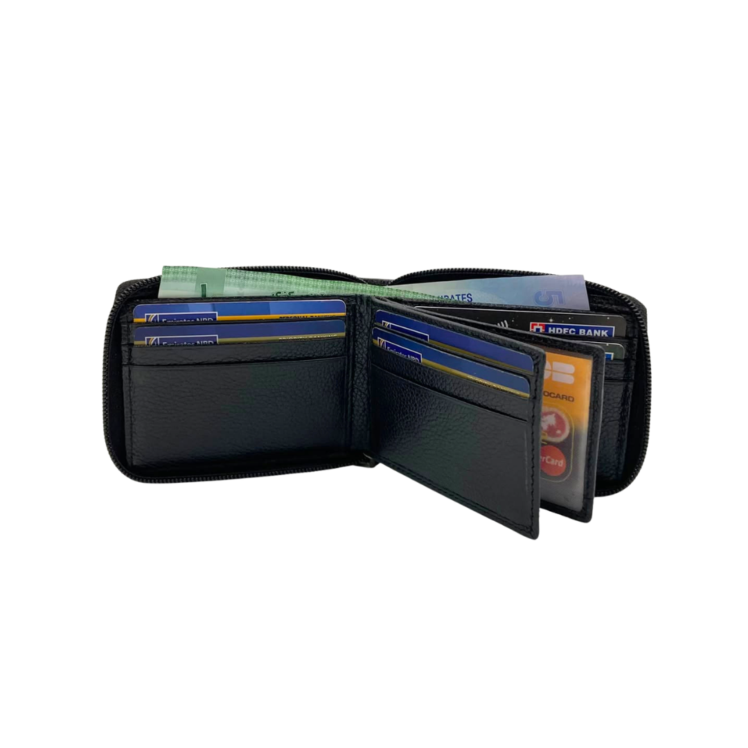 Pebble Texture 8 Card Billfold Wallet # 892Z