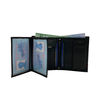Standing Mens Collection Bi-Fold Wallet # 621C